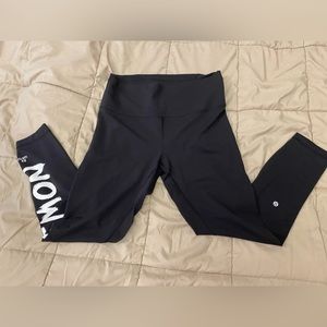 Black lululemon leggings